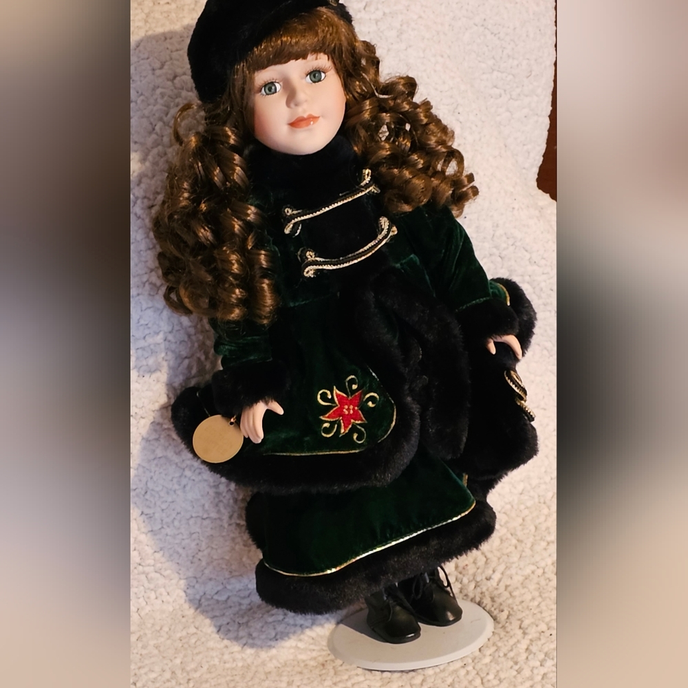 16" Beautiful Porcelain Doll